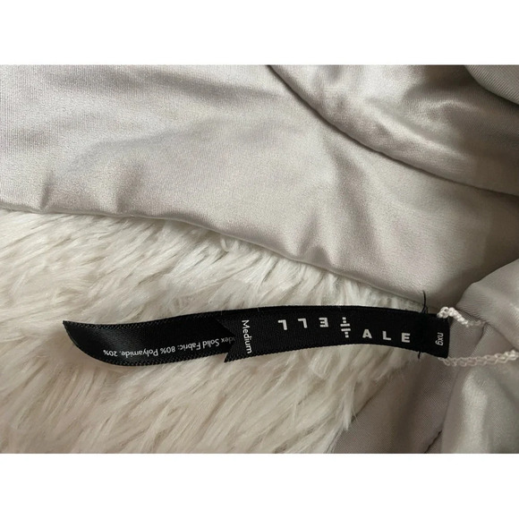 Tell Tale cotton bra with silky lining. Heather Gray size M. - Picture 3 of 3